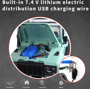ماشین کنترلی لندروور آفرود حرفه ای Land Rover Defender مقیاس 1:12_اسباب بازی